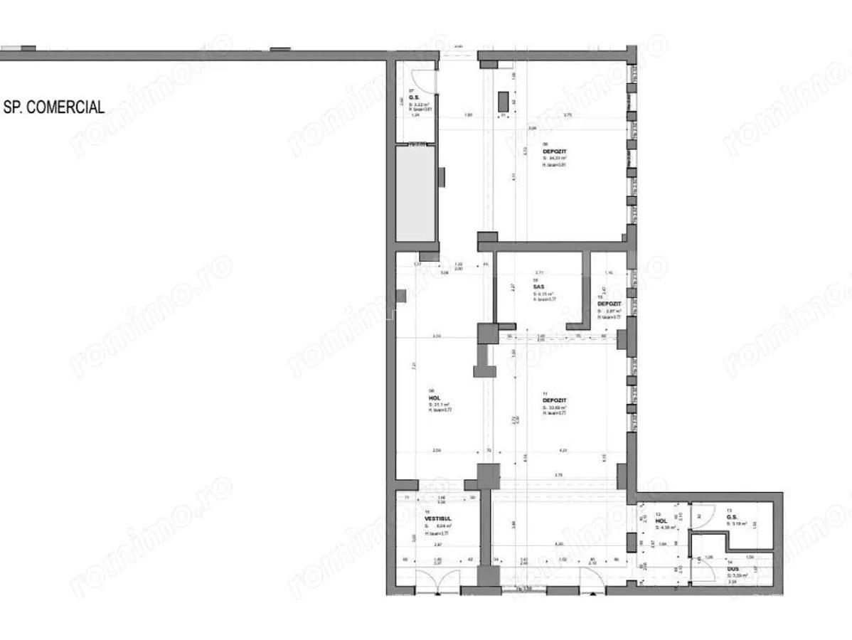 Spatiu comercial de inchiriat, 285 mp, zona Calvaria - 5