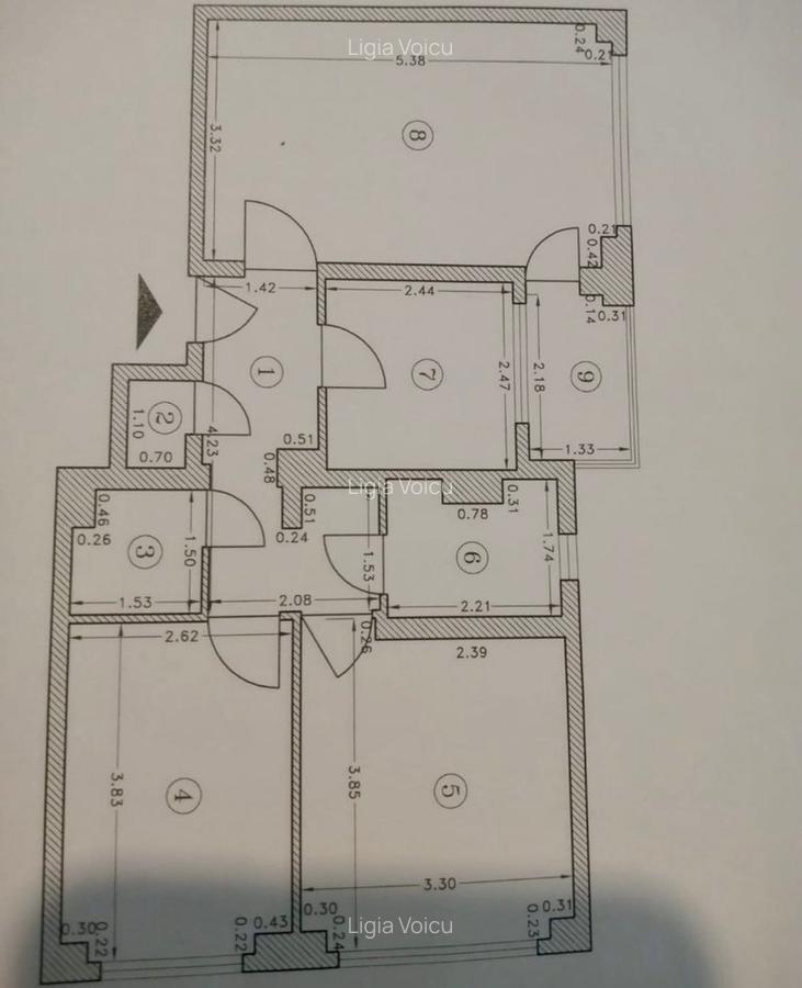 Apartament 3 camere de vânzare Politehnica - 8