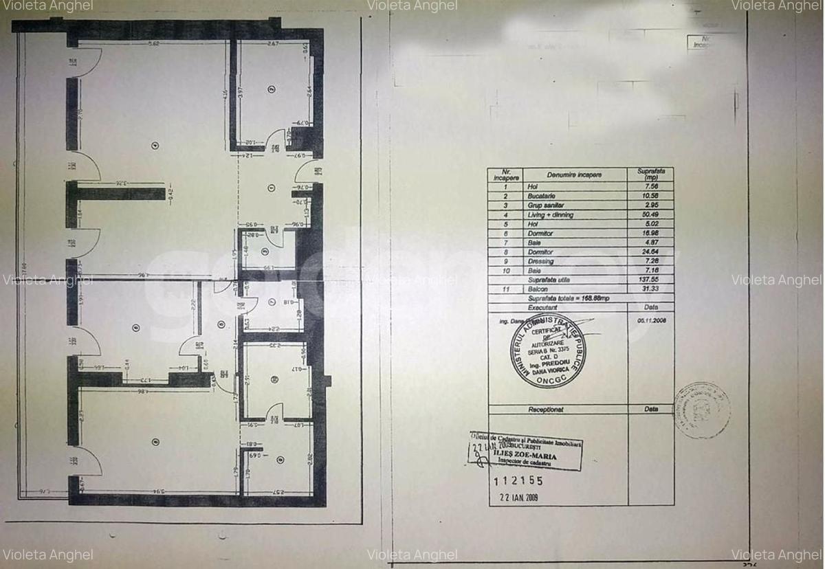 Apartament mobilat cu 3 camere langa Ambasada SUA - 18