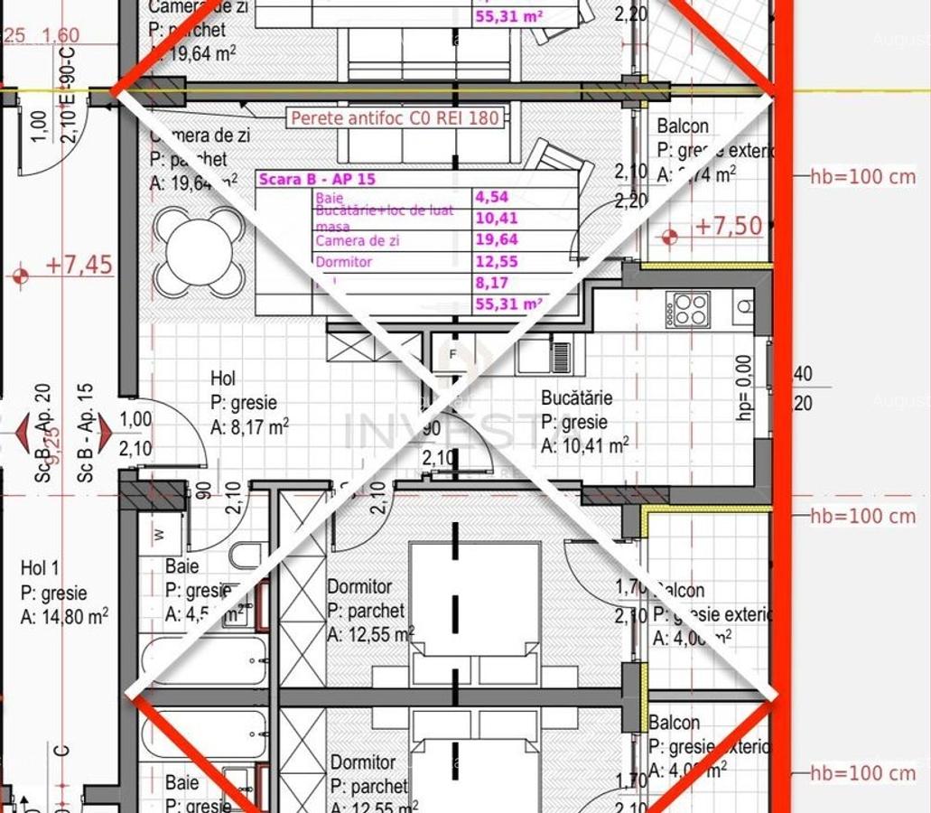 APARTAMENT DE VANZARE 2 CAMERE DECOMANDAT SOPOR - 3
