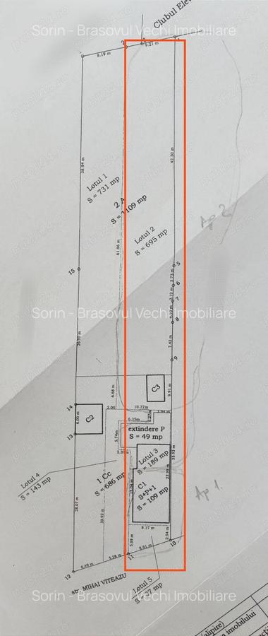 Intorsura Buzaului - zona centrala, apartamente in casa si teren aferent. Comision ZERO. - 4