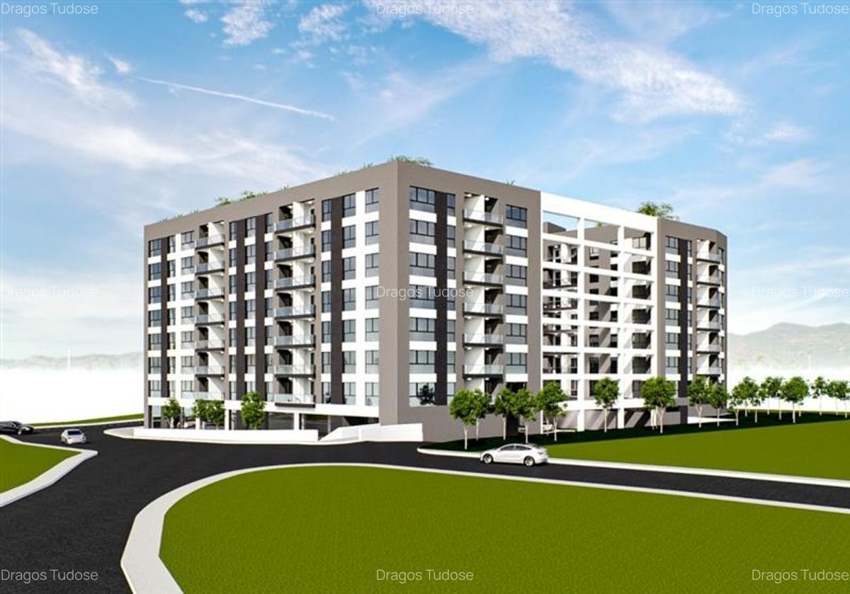 Apartament 1 camera,  46,9 mp, bloc nou, Selgros Cug - 9