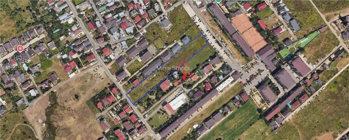 Teren intravilan 5000 mp, strada asfaltata, toate utilitatile, str. Celofibrei - 9
