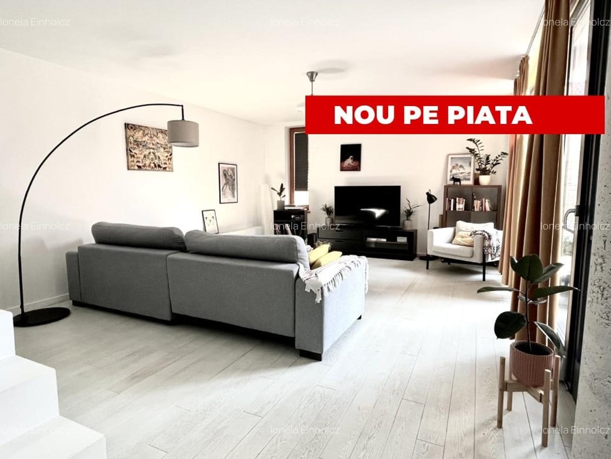 De inchiriat triplex, 3 camere, 136 mp utili, mobilat - utilat, Dumbravita - 1