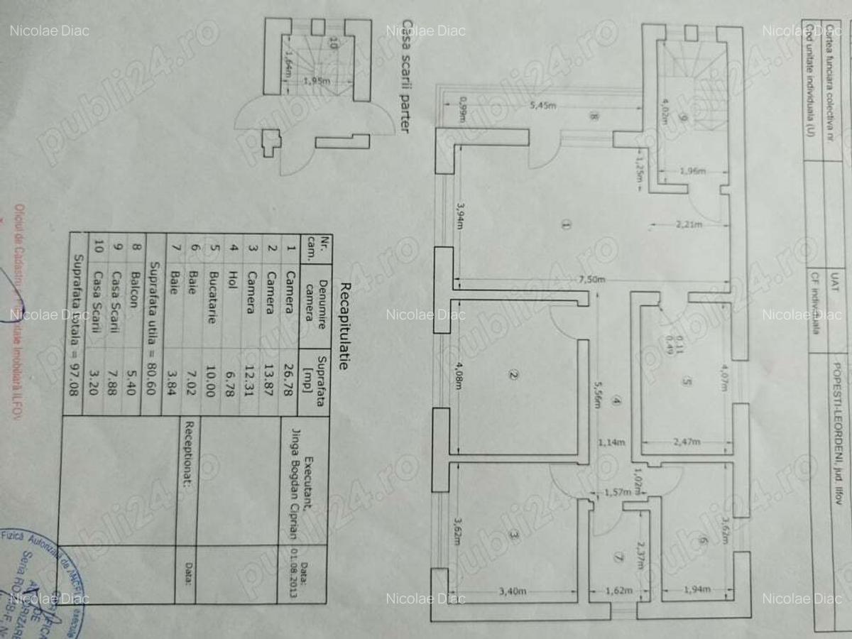 Apartament vila - 3 camere - 1