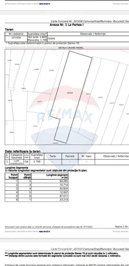 Vanzare Teren 1,800mp Vacaresti-Tinetretului - 1