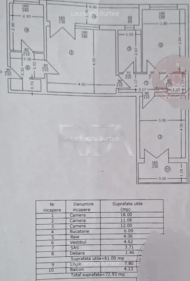 3 camere 5/9, zona Uverturii-Teatrul Masca - 2