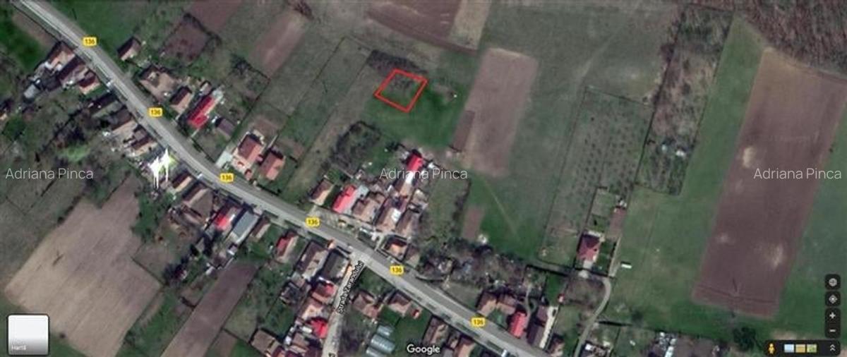 De vanzare, teren 1750 mp Remetea/Mures - 4