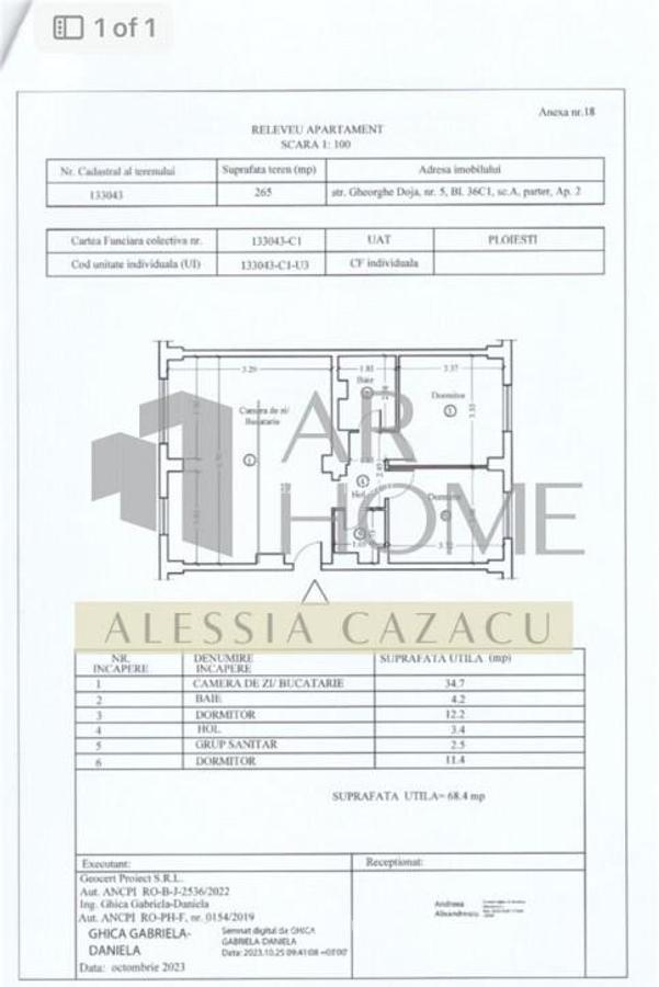 Apartament 3 camere , Gh.Doja , Ploiesti , mobilat complet - 7