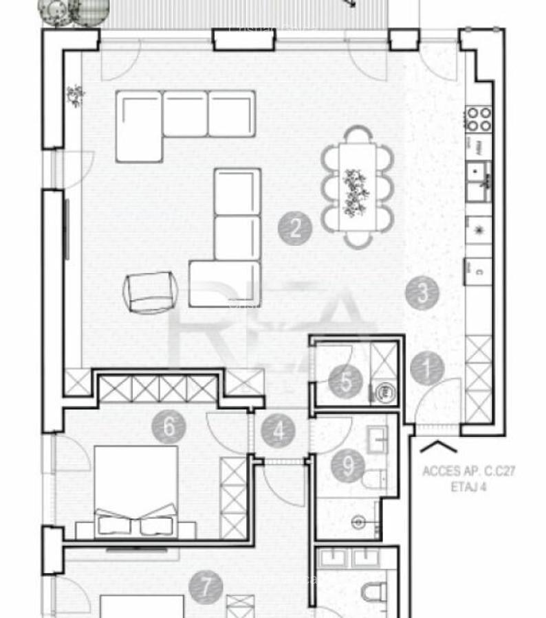Apartament 3 camere , Green Lake, Grivita - 1