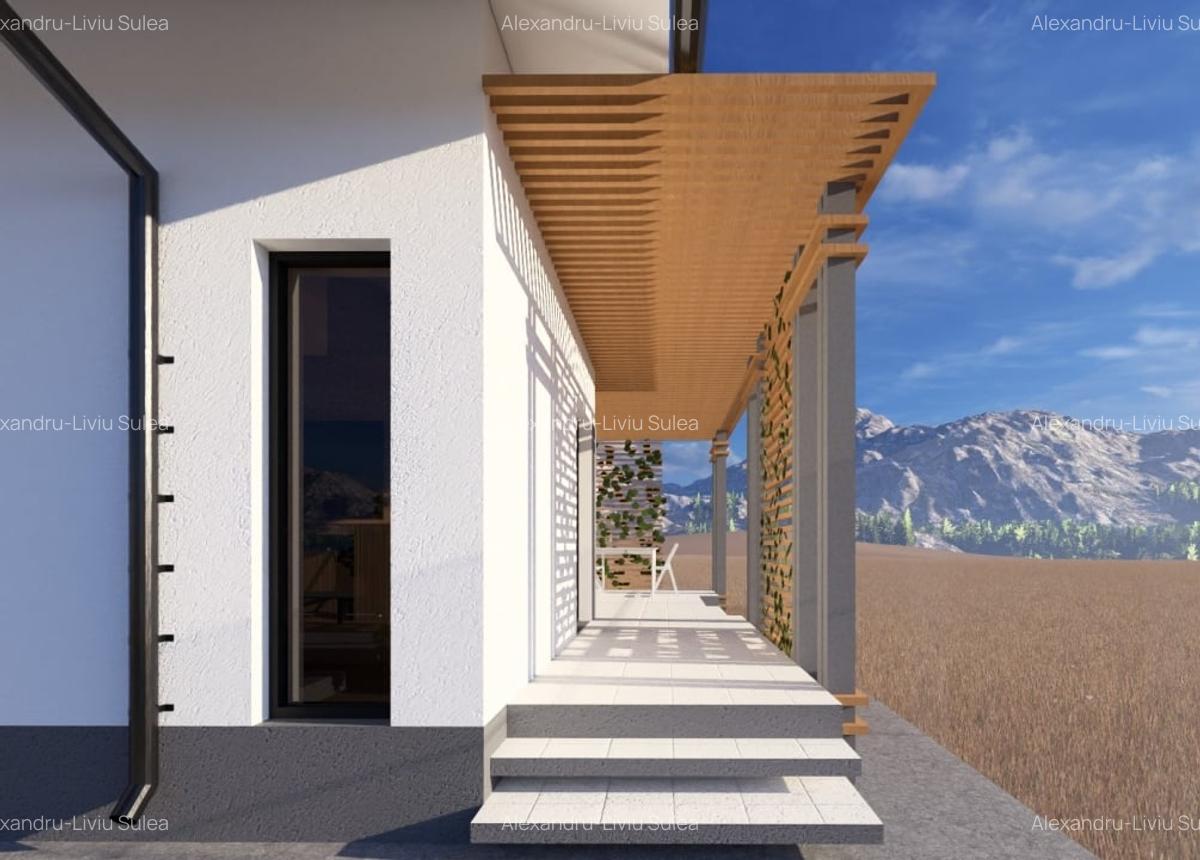 Casa individuala pe parter, teren 520mp, Stupini - 3