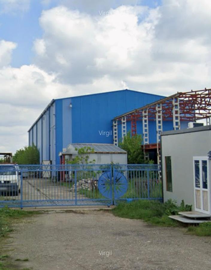 HALA INDUSTRIALA 1300mp H9m-pod rulant 5T - 1