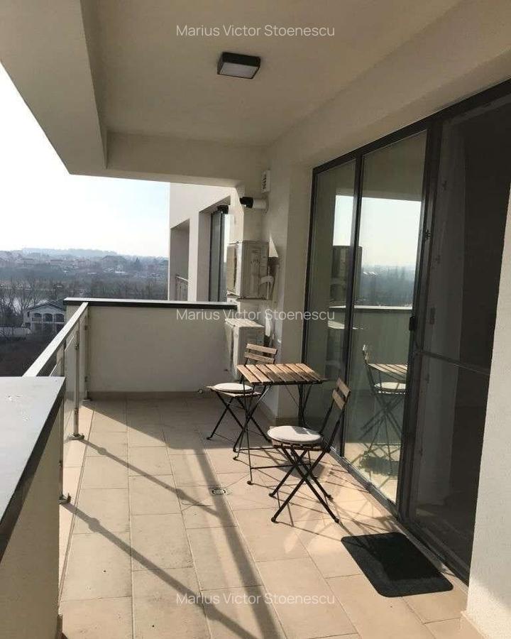 2 camere cu balcon generos si vedere libera , langa metrou Straulesti - 11