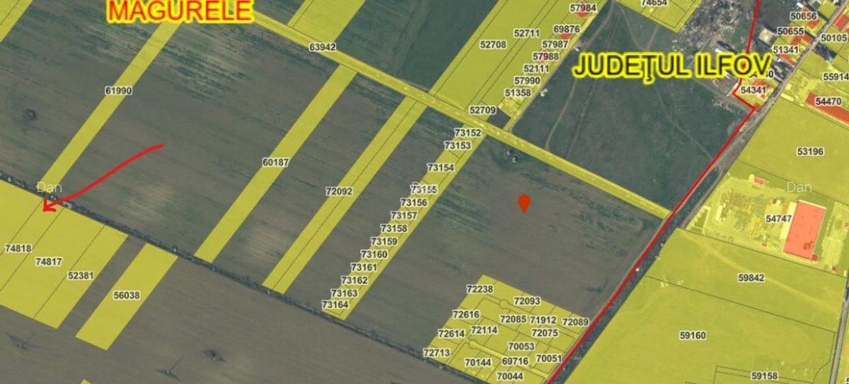 Teren intravilan neimprejmuit CF 74818, 4451mp - 7