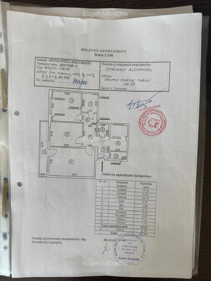 3 camere strada Huedin - 17