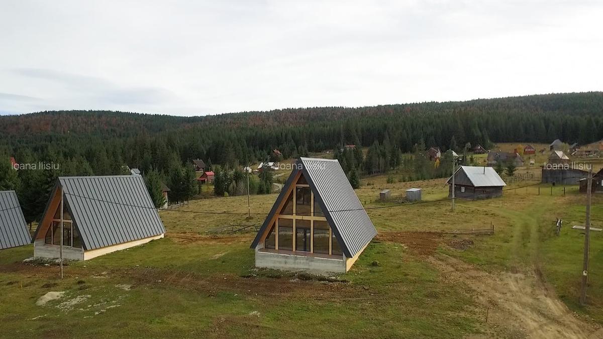Cabana A-Frame, finisata, Smida - 15
