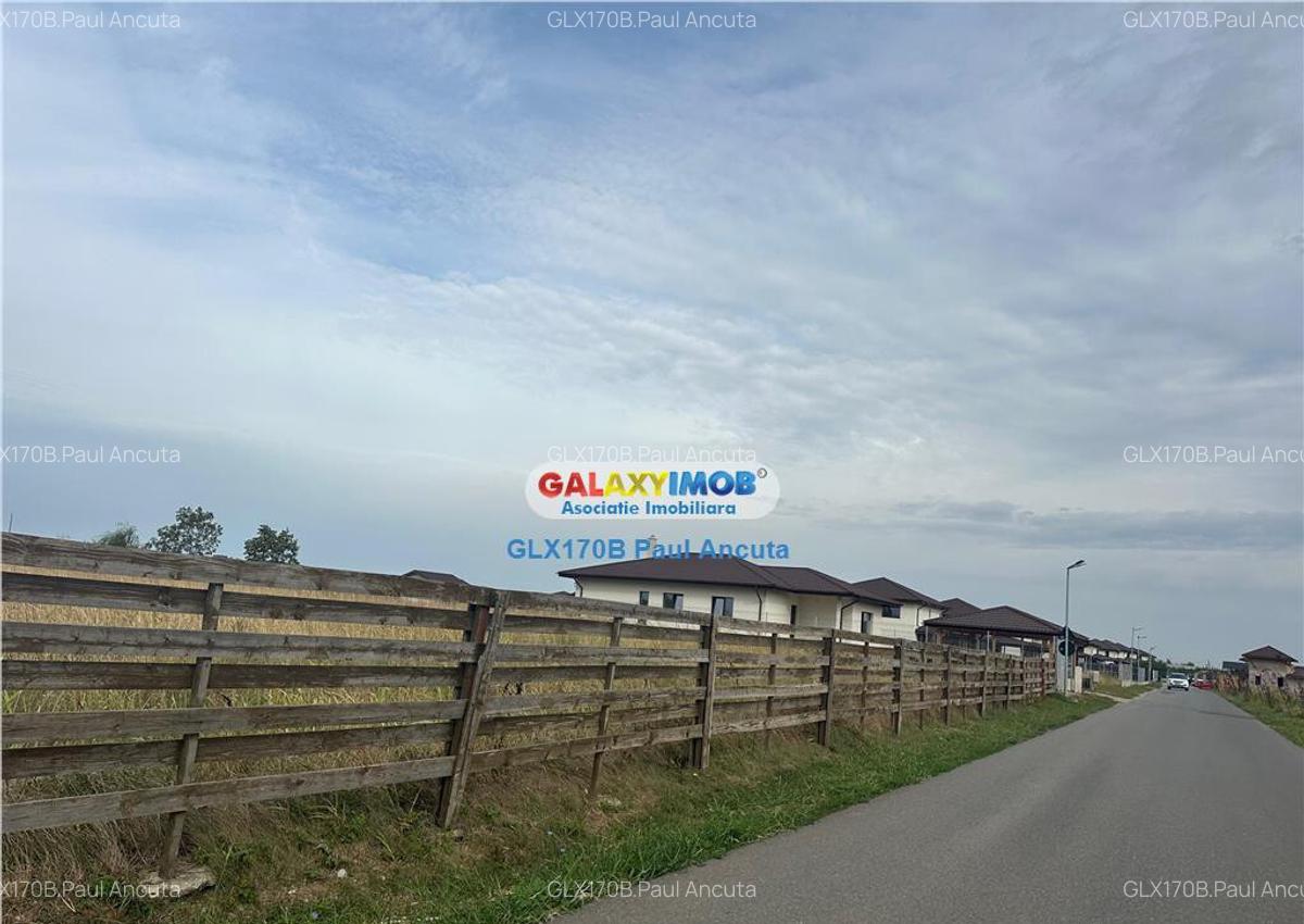 Teren Balotesti 14400 mp intravilan la str Amurgului cu str - 3