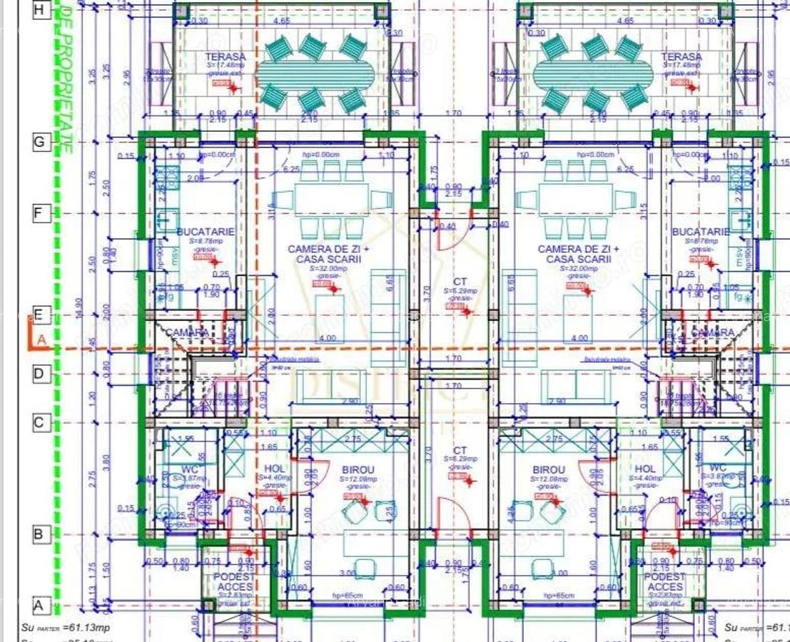 Duplex modern cu 5 camere despartit prin camera tehnica I Mosnita Noua - 8