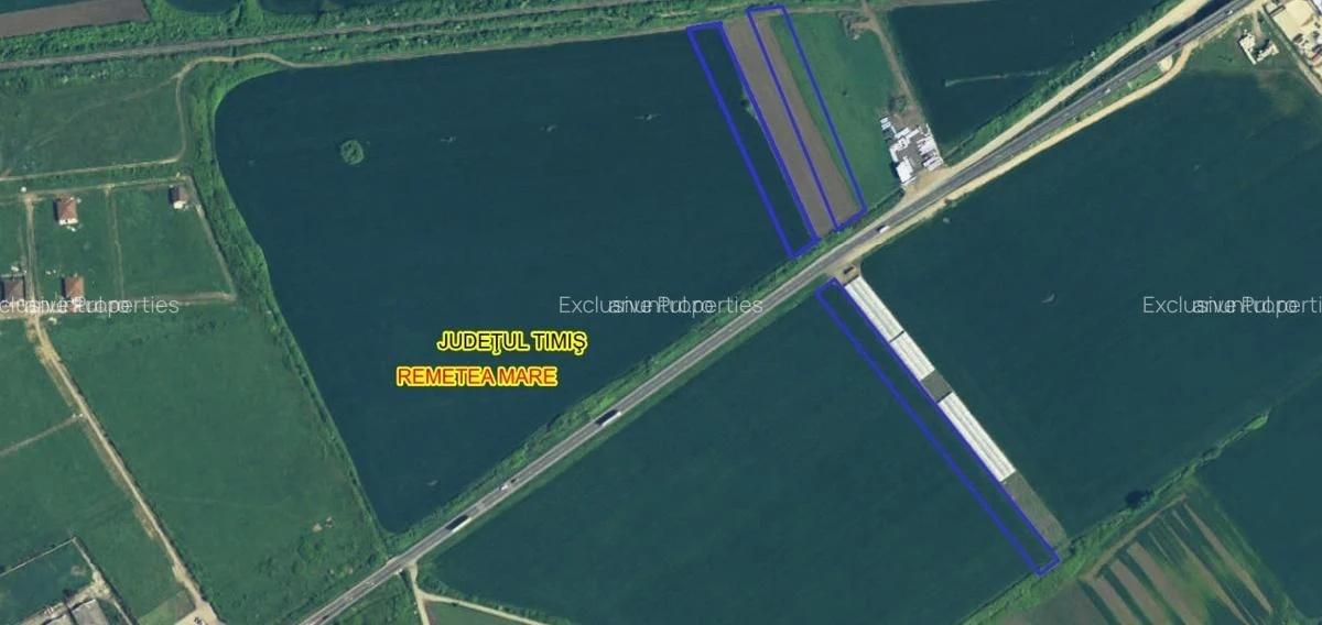 Terenuri de vanzare iesirea din Remetea Mare spre Autostrada - 1
