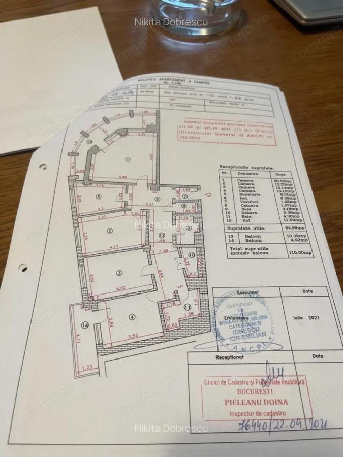 Apartament 4 camere Iancului 110mp 1980 - 11