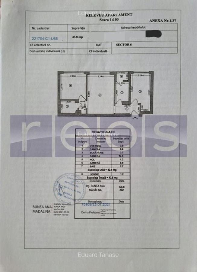 VANZARE APARTAMENT 3 CAMERE | SEMIDECOMANDAT I APUSULUI - MILITARI - 7