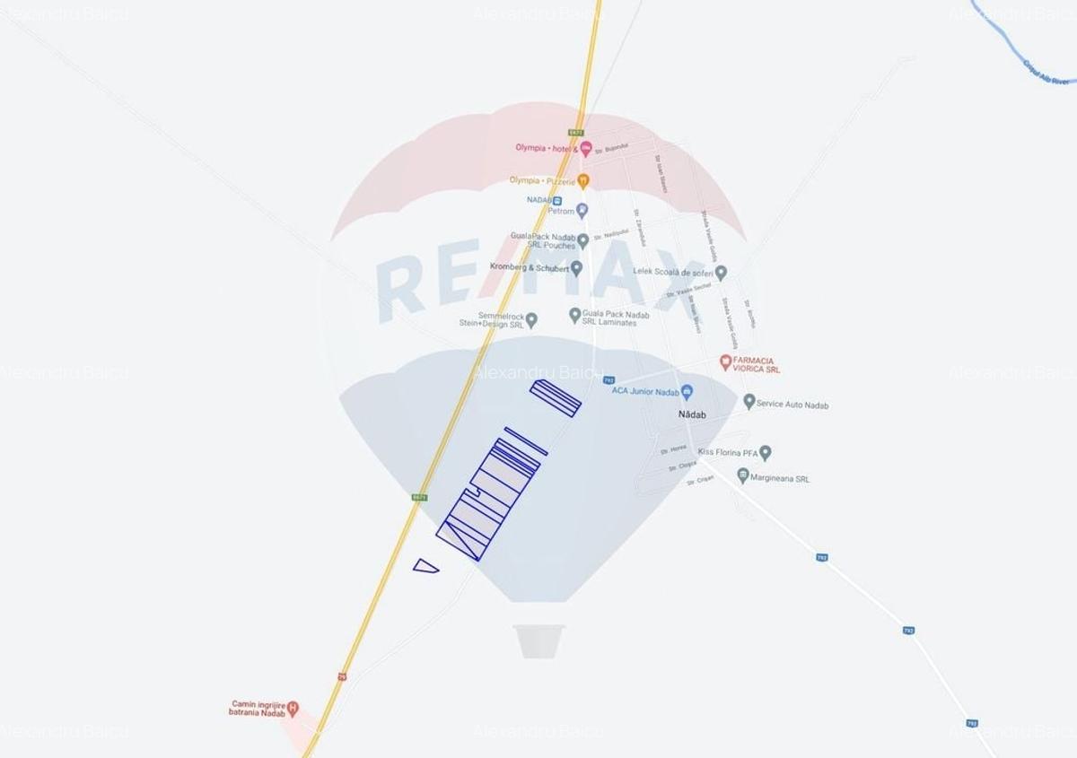 Teren Intravilan 26 020 mp, Loc. Nadab / Zona Industriala - 3