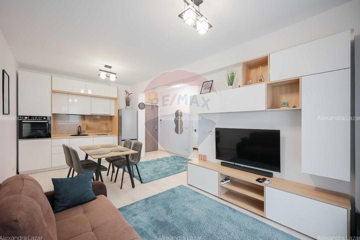Apartament cu 2 camere decomandat, mobilat în Nufărul - 9