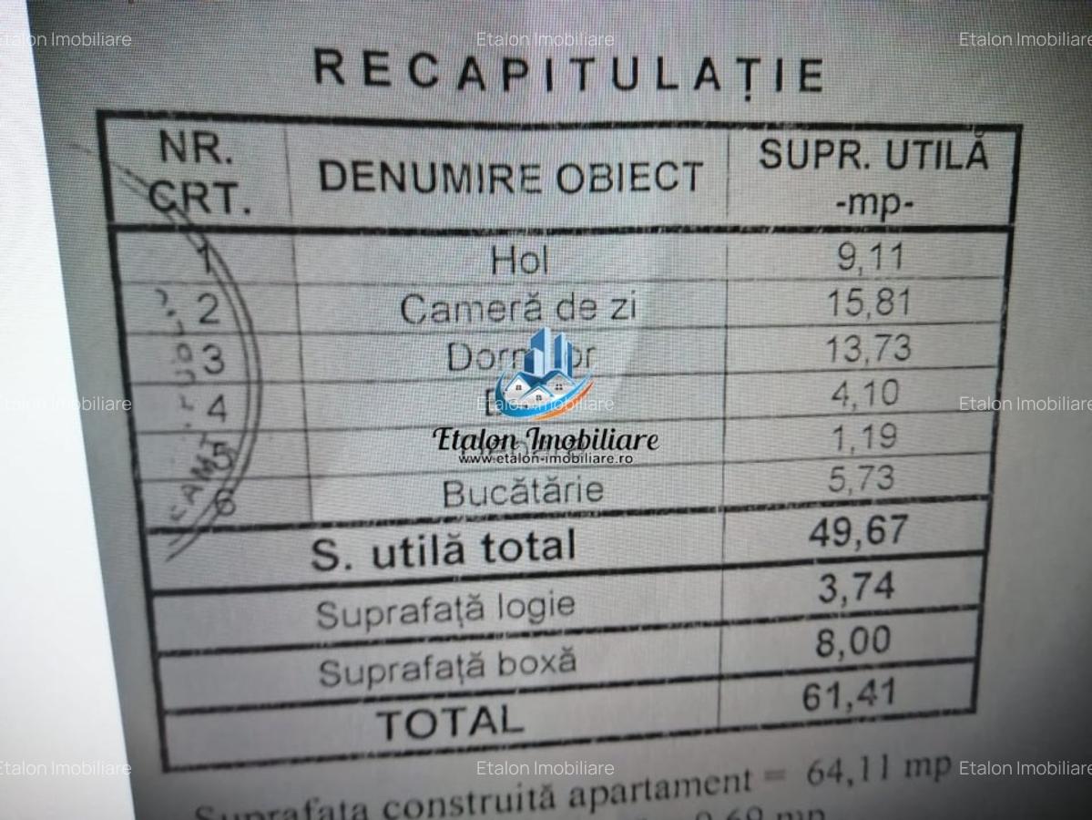 Apartament 2 camere decomandat, 54 mp utili, Darmanesti - 3