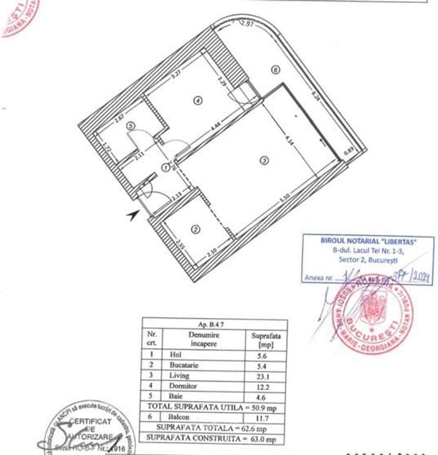 Apartament 2 camere de vanzare Yacht Kid - 11