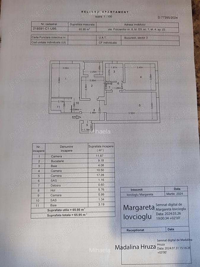 Proprietar vand apartament 3 camere. - 7