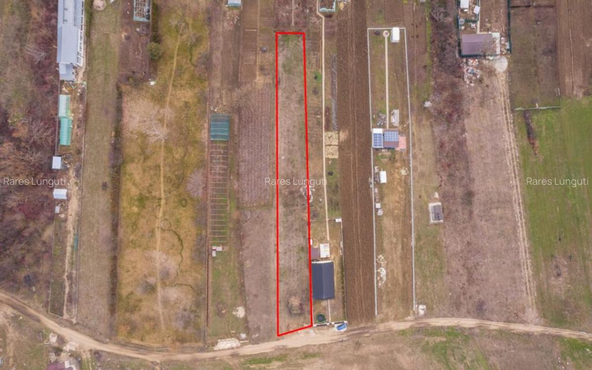 CORNETU, TEREN CONSTRUCTII 1293 MP, FRONT 12,50M! - 14