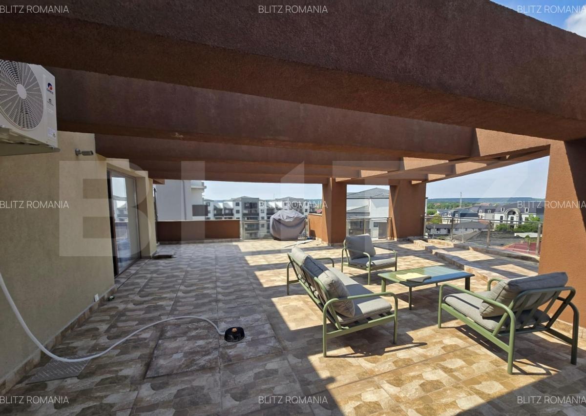 Penthouse decomandat, 3 camere, 163mp, zona Centru - 11