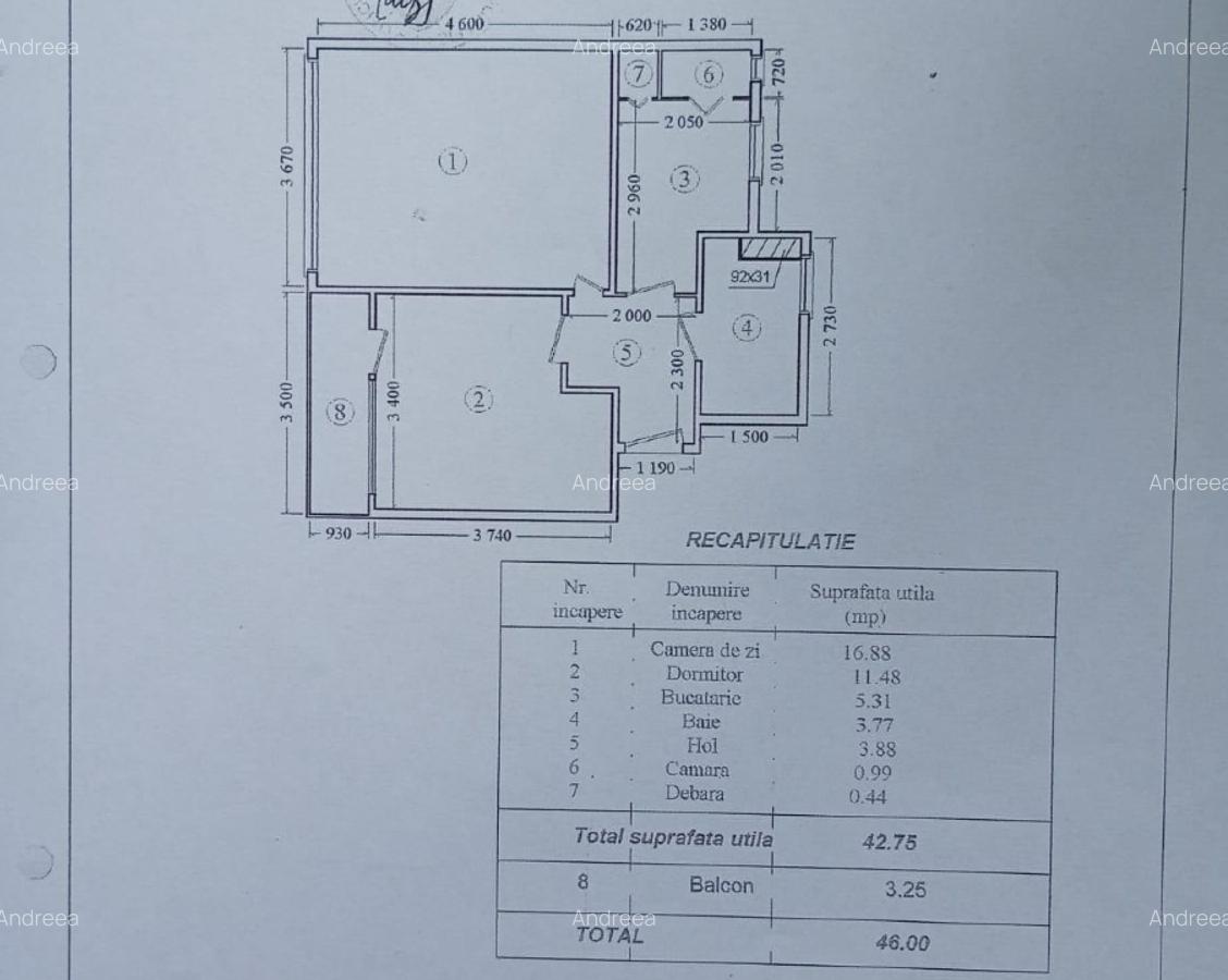 Vând apartament 2 camere | 1 min metrou Tineretului | Etaj 1 - 10