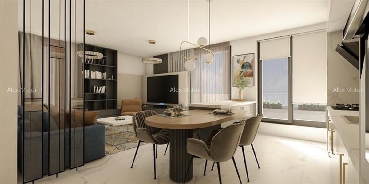 Penthouse MRS Smart 90 mp utili, terasă panoramică 90 mp, parcare - 1