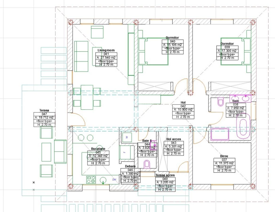 Casa de vanzare in zona Aerodromului – priveliste unica spre oras - 2