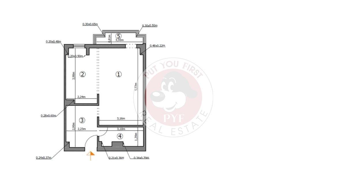Timpuri Noi | Garsonera | Semidecomandata | 40mp | B11859 - 7