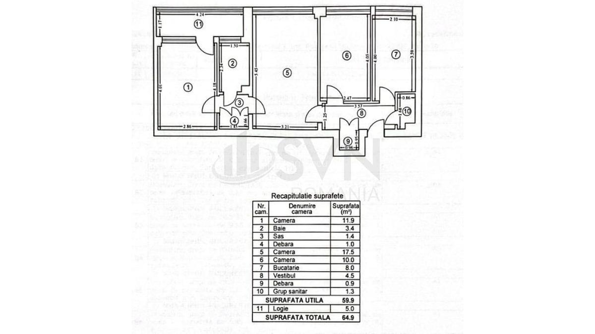REA1026776 Apartament 3 camere I Obor I Avrig - 10