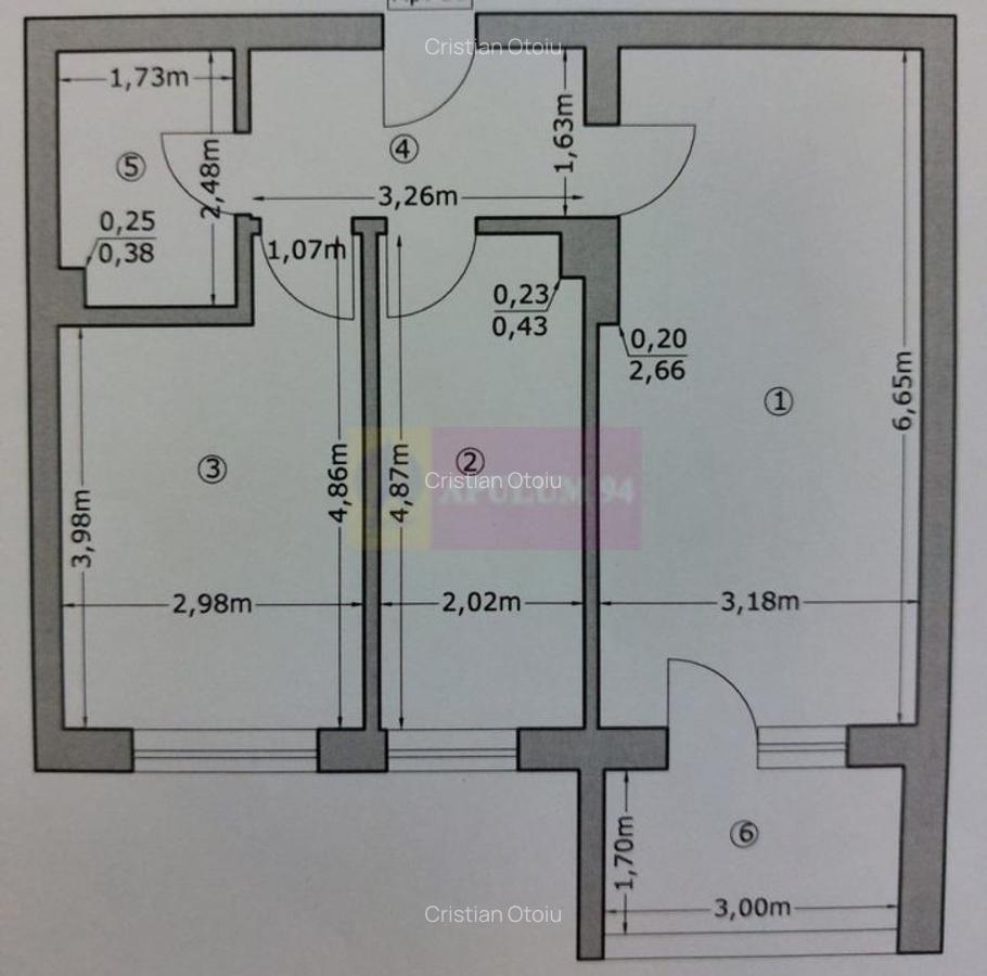 Apartament 2 cam 58mp Metrou Aparatorii Patriei + loc parcare inclus - 10