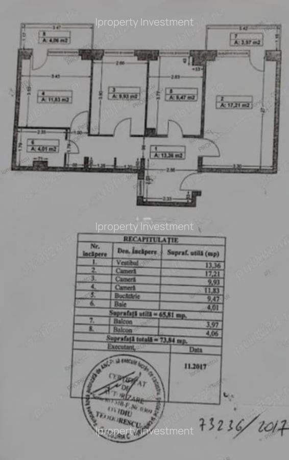 Bd. Lacul Tei I 3 Camere I Decomandat I Renovat Total I Balcon x2 I - 13