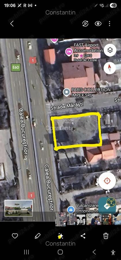 Teren Otopeni, cu deschidere la DN1, de inchiriat - 2
