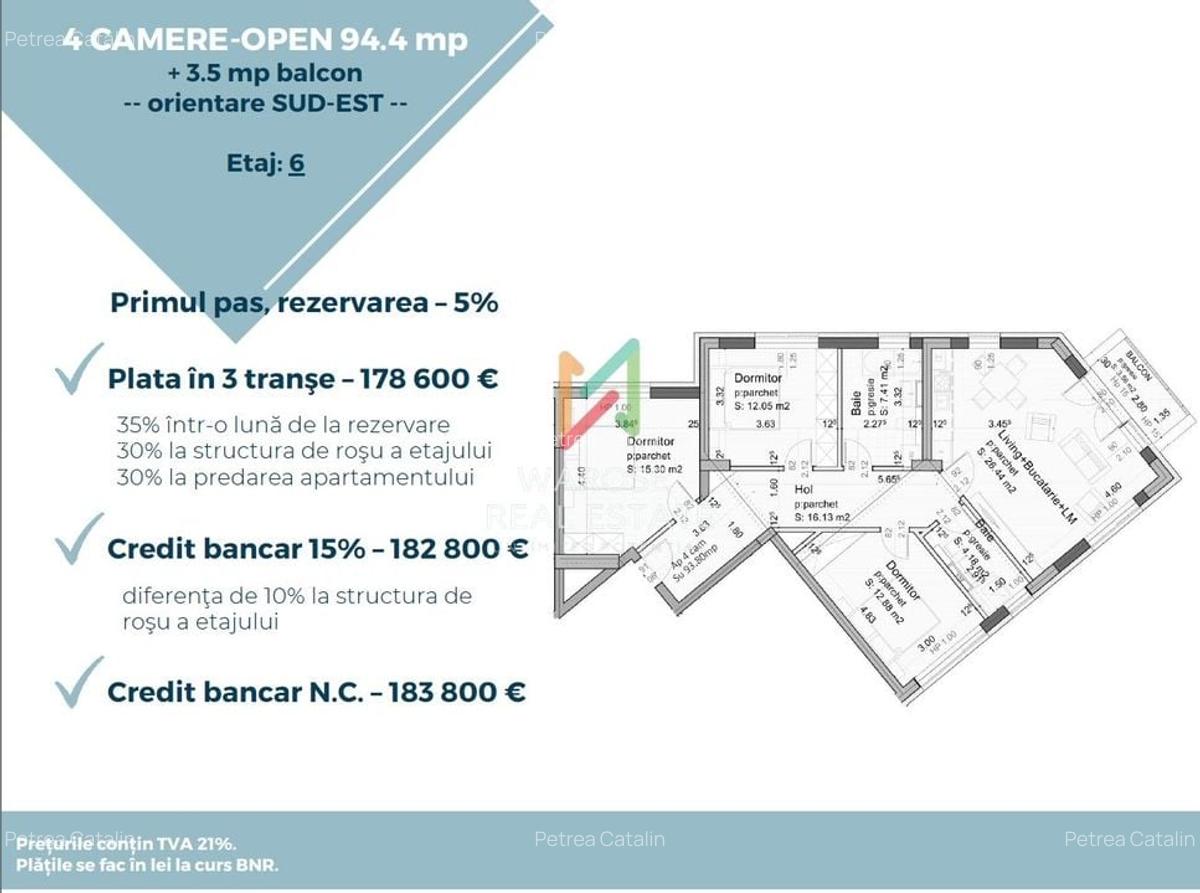 3 Camere | 0% Comision | Tractorul | 2026-2027 - 7