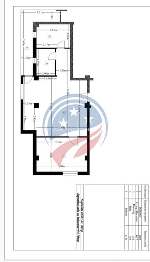 Apartament cu finisaje de lux/1 mai/bloc nou/ Craiova - 19