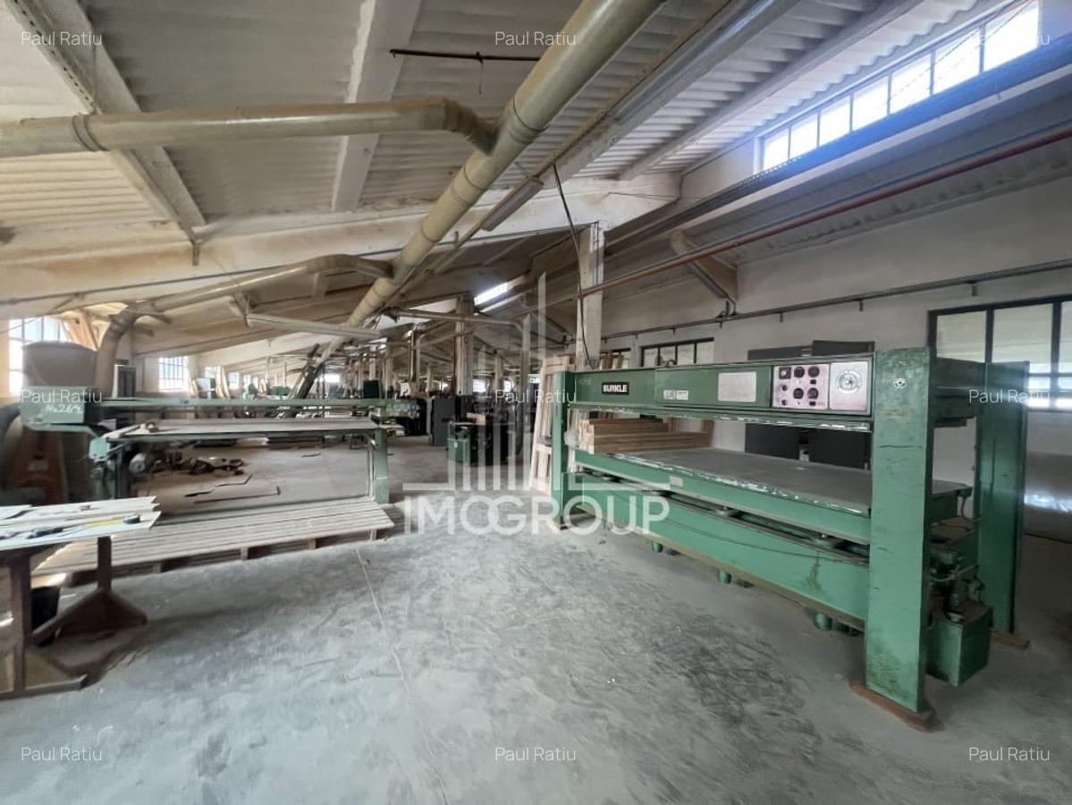 Hala productie 1600 mp - fosta tamplarie lemn, utilata, exaustare + centrala - 17
