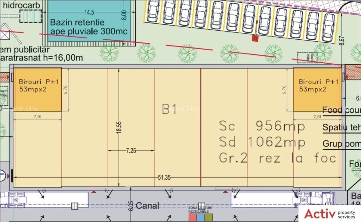 Spațiu industrial, 984 mp în Centura Nord - 5