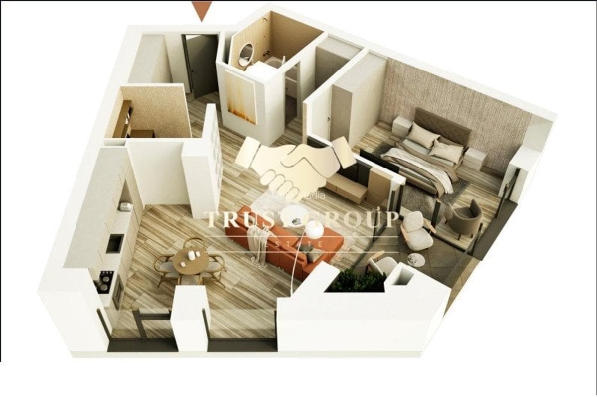Apartament cu 2 camere decomandat în Ultracentral - 2