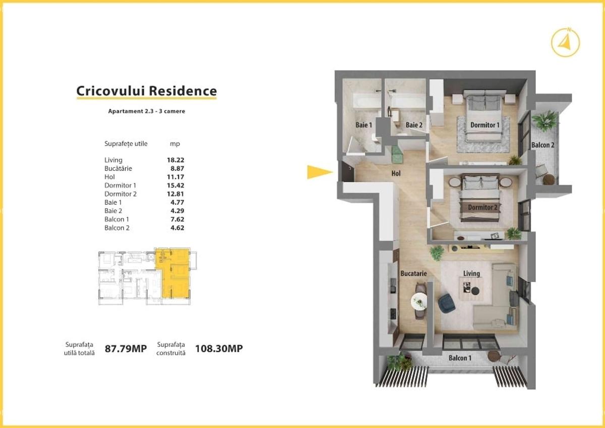 Apartamente noi de vanzare, Direct de la Dezvoltator - 3