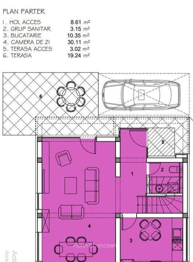 Vila indiv-stil medit.,2parcari,curte/centru Popesti-Leor... - 4