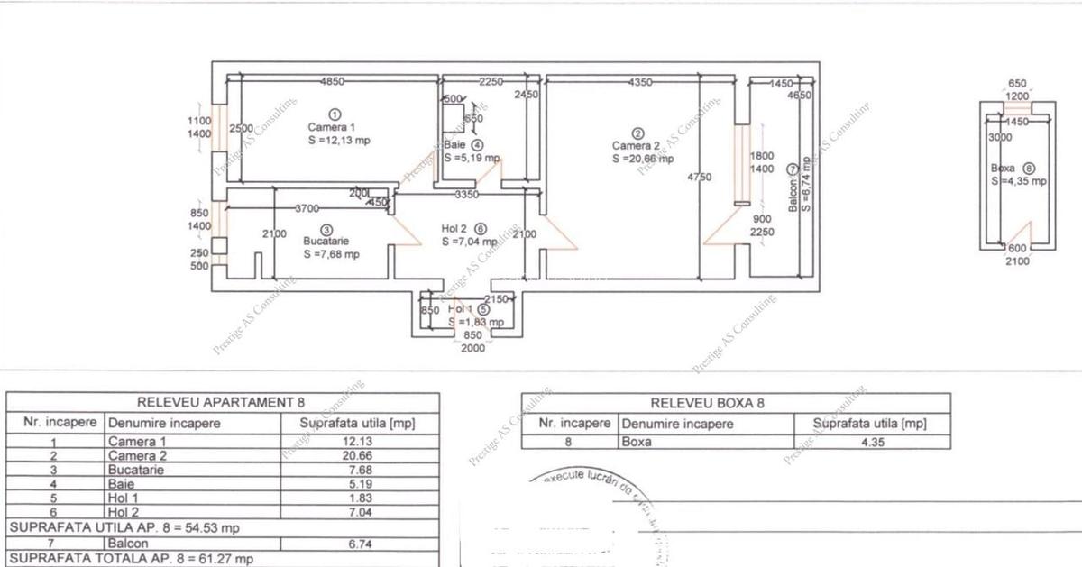 Apartament de vanzare cu 2 camere, renovat complet, cu boxa prorie - Complex - 10