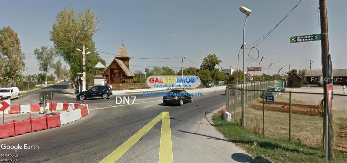 Teren  Chitila Buftea  DN7 la  Noda Autostrada A0  Industrial 65000 mp - 5