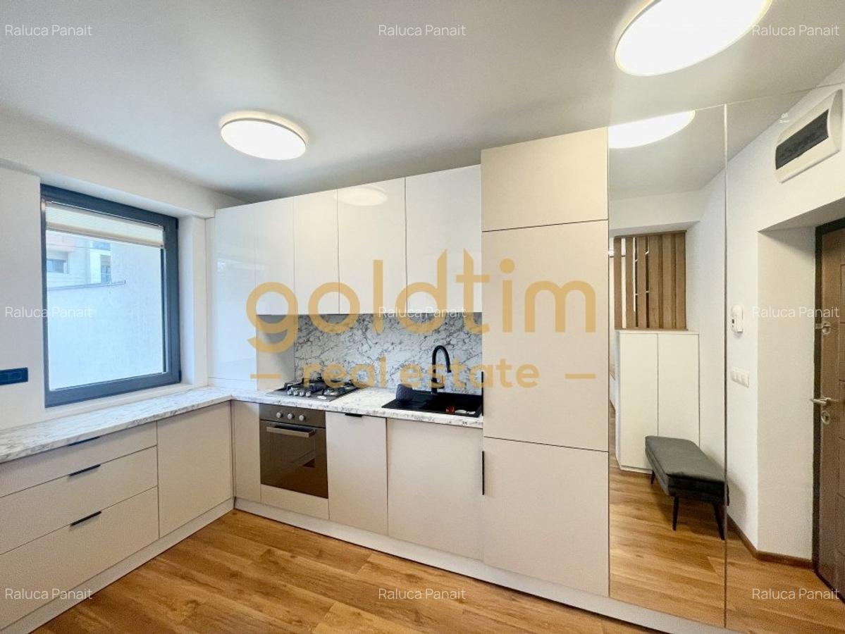Apartament cu 2 camere semidecomandat, mobilat în Pipera - 12